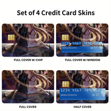 Load image into Gallery viewer, Anime Sword Art Onliner Credit Card Skins (4-in-1 Pack)