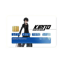 Load image into Gallery viewer, Anime Sword Art Onliner Credit Card Skins (4-in-1 Pack)