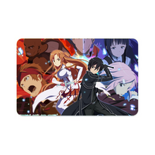 Load image into Gallery viewer, Anime Sword Art Onliner Credit Card Skins (4-in-1 Pack)