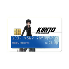 Load image into Gallery viewer, Anime Sword Art Onliner Credit Card Skins (4-in-1 Pack)