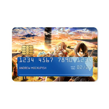 Load image into Gallery viewer, Anime Sword Art Onliner Credit Card Skins (4-in-1 Pack)
