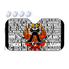 Load image into Gallery viewer, Anime Tengen Toppa Gurren Lagann Car Sunshade