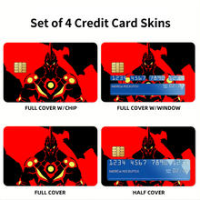 Load image into Gallery viewer, Anime Tengen Toppa Gurren Lagann Credit Card Skins (4-in-1 Pack)