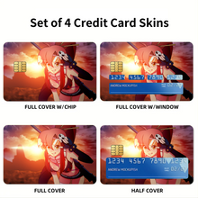 Load image into Gallery viewer, Anime Tengen Toppa Gurren Lagann Credit Card Skins (4-in-1 Pack)