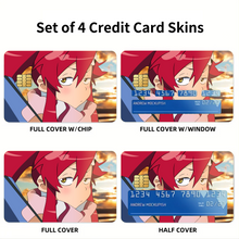 Load image into Gallery viewer, Anime Tengen Toppa Gurren Lagann Credit Card Skins (4-in-1 Pack)