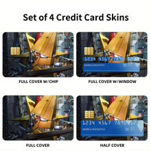 Load image into Gallery viewer, Anime Tengen Toppa Gurren Lagann Credit Card Skins (4-in-1 Pack)