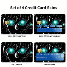 Load image into Gallery viewer, Anime Tengen Toppa Gurren Lagann Credit Card Skins (4-in-1 Pack)