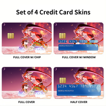Load image into Gallery viewer, Anime Tengen Toppa Gurren Lagann Credit Card Skins (4-in-1 Pack)