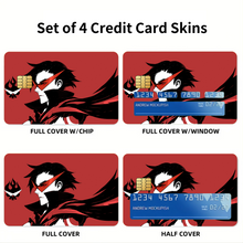 Load image into Gallery viewer, Anime Tengen Toppa Gurren Lagann Credit Card Skins (4-in-1 Pack)