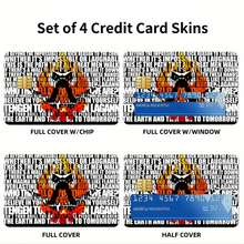 Load image into Gallery viewer, Anime Tengen Toppa Gurren Lagann Credit Card Skins (4-in-1 Pack)