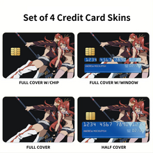 Load image into Gallery viewer, Anime Tengen Toppa Gurren Lagann Credit Card Skins (4-in-1 Pack)