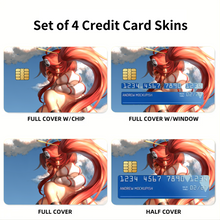 Load image into Gallery viewer, Anime Tengen Toppa Gurren Lagann Credit Card Skins (4-in-1 Pack)