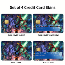 Load image into Gallery viewer, Anime Tengen Toppa Gurren Lagann Credit Card Skins (4-in-1 Pack)