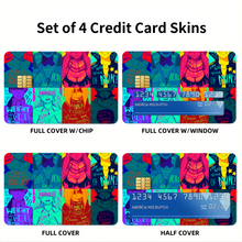Load image into Gallery viewer, Anime Tengen Toppa Gurren Lagann Credit Card Skins (4-in-1 Pack)