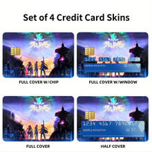 Load image into Gallery viewer, Anime Tengen Toppa Gurren Lagann Credit Card Skins (4-in-1 Pack)