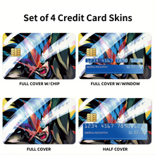 Load image into Gallery viewer, Anime Tengen Toppa Gurren Lagann Credit Card Skins (4-in-1 Pack)