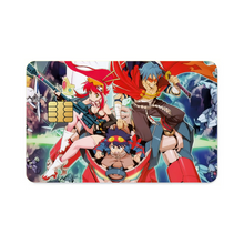 Load image into Gallery viewer, Anime Tengen Toppa Gurren Lagann Credit Card Skins (4-in-1 Pack)