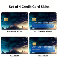 Load image into Gallery viewer, Anime Tengen Toppa Gurren Lagannr Credit Card Skins (4-in-1 Pack)