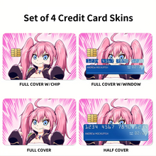 Load image into Gallery viewer, Anime That Time I Got Reincarnated as a Slime Credit Card Skins (4-in-1 Pack)