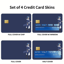 Load image into Gallery viewer, Anime That Time I Got Reincarnated as a Slime Credit Card Skins (4-in-1 Pack)
