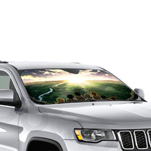 Load image into Gallery viewer, Anime The Promised Neverland Car Sunshade