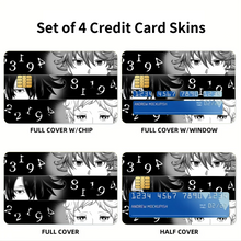 Load image into Gallery viewer, Anime The Promised Neverland Credit Card Skins (4-in-1 Pack)