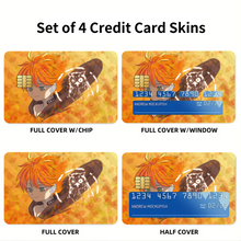 Load image into Gallery viewer, Anime The Promised Neverland Credit Card Skins (4-in-1 Pack)