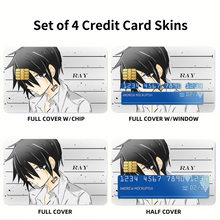 Load image into Gallery viewer, Anime The Promised Neverland Credit Card Skins (4-in-1 Pack)
