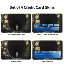 Load image into Gallery viewer, Anime The Promised Neverland Credit Card Skins (4-in-1 Pack)