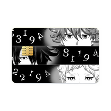 Load image into Gallery viewer, Anime The Promised Neverland Credit Card Skins (4-in-1 Pack)