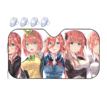 Load image into Gallery viewer, Anime The Quintessential Quintuplets Car Sunshade