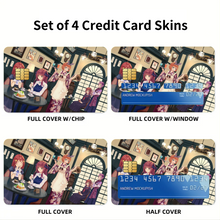 Load image into Gallery viewer, Anime The Quintessential Quintuplets Credit Card Skins (4-in-1 Pack)