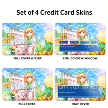 Load image into Gallery viewer, Anime The Quintessential Quintuplets Credit Card Skins (4-in-1 Pack)