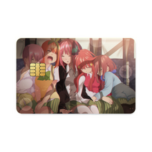 Load image into Gallery viewer, Anime The Quintessential Quintuplets Credit Card Skins (4-in-1 Pack)