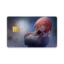 Load image into Gallery viewer, Anime The Quintessential Quintuplets Credit Card Skins (4-in-1 Pack)