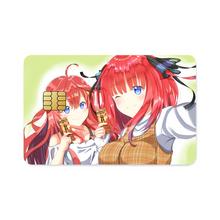 Load image into Gallery viewer, Anime The Quintessential Quintuplets Credit Card Skins (4-in-1 Pack)