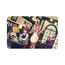 Load image into Gallery viewer, Anime The Quintessential Quintuplets Credit Card Skins (4-in-1 Pack)