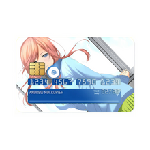 Load image into Gallery viewer, Anime The Quintessential Quintuplets Credit Card Skins (4-in-1 Pack)