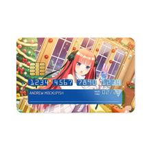 Load image into Gallery viewer, Anime The Quintessential Quintuplets Credit Card Skins (4-in-1 Pack)