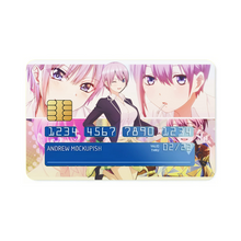 Load image into Gallery viewer, Anime The Quintessential Quintuplets Credit Card Skins (4-in-1 Pack)