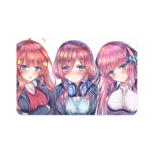 Load image into Gallery viewer, Anime The Quintessential Quintuplets Credit Card Skins (4-in-1 Pack)