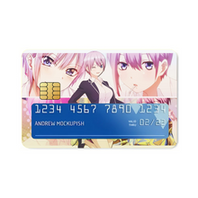 Load image into Gallery viewer, Anime The Quintessential Quintuplets Credit Card Skins (4-in-1 Pack)