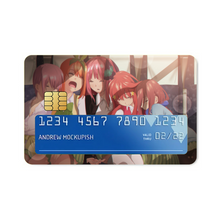 Load image into Gallery viewer, Anime The Quintessential Quintuplets Credit Card Skins (4-in-1 Pack)