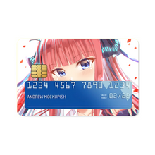 Load image into Gallery viewer, Anime The Quintessential Quintuplets Credit Card Skins (4-in-1 Pack)