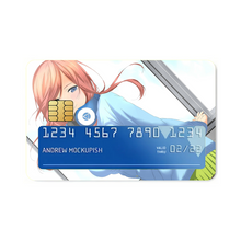 Load image into Gallery viewer, Anime The Quintessential Quintuplets Credit Card Skins (4-in-1 Pack)