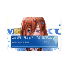 Load image into Gallery viewer, Anime The Quintessential Quintuplets Credit Card Skins (4-in-1 Pack)