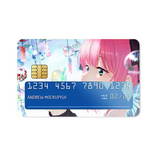 Load image into Gallery viewer, Anime The Quintessential Quintuplets Credit Card Skins (4-in-1 Pack)