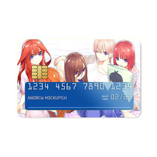 Load image into Gallery viewer, Anime The Quintessential Quintuplets Credit Card Skins (4-in-1 Pack)