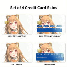 Load image into Gallery viewer, Anime The Rising of the Shield Hero Credit Card Skins (4-in-1 Pack)