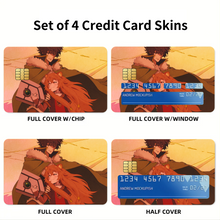 Load image into Gallery viewer, Anime The Rising of the Shield Hero Credit Card Skins (4-in-1 Pack)